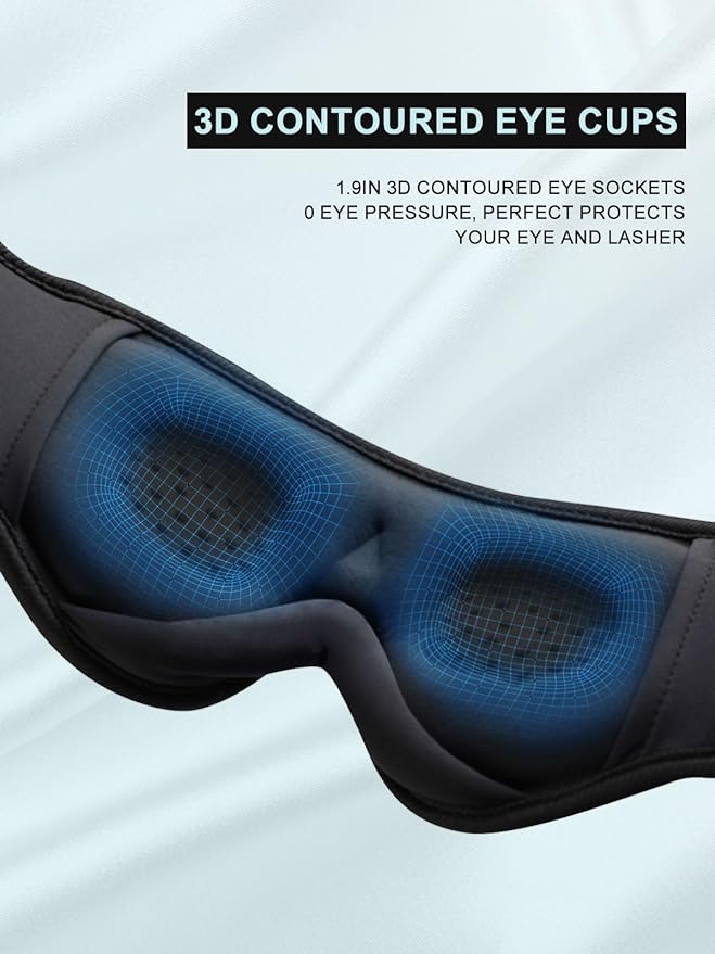 3D Sleep Wireless  Eye Mask