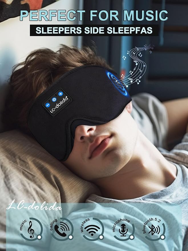 3D Sleep Wireless  Eye Mask